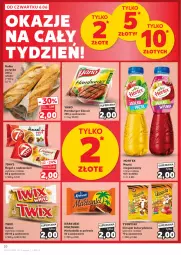 Gazetka promocyjna Kaufland - Gazetka tygodnia - Gazetka - ważna od 12.06 do 12.06.2024 - strona 20 - produkty: Krakus, Gry, Hamburger, Chrupki, Twix, Herbatniki, Rogal, Burger, Baton, Napój niegazowany, Napój, Krakuski, Bułka, Hortex