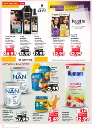 Gazetka promocyjna Kaufland - Gazetka tygodnia - Gazetka - ważna od 12.06 do 12.06.2024 - strona 56 - produkty: Palette, Humana, Ser, Gerber, NAN Optipro, Szampon, Danie dla dzieci, Dzieci, Deser, Odżywka, Nestlé, Farba do włosów, Fa