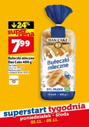 Gazetka promocyjna Topaz - Gazetka - Gazetka - ważna od 05.11 do 05.11.2025 - strona 7 - produkty: Bułeczki, Dan Cake, Bułeczki mleczne