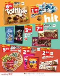 Gazetka promocyjna Topaz - Gazetka - Gazetka - ważna od 16.07 do 16.07.2025 - strona 18 - produkty: Top, Ser, Kawa, Czekolada, Galaretka, Toffifee, Ferrero, Baton, Gala, Kinder