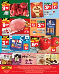 Gazetka promocyjna Topaz - Gazetka - Gazetka - ważna od 16.07 do 16.07.2025 - strona 28 - produkty: Piernik, Ser, Szynka wieprzowa, Królewski, Papryka czerwona, Parówki, Papryka, Szynka, Mleczko, Waga, Masło, Olej, Berlinki