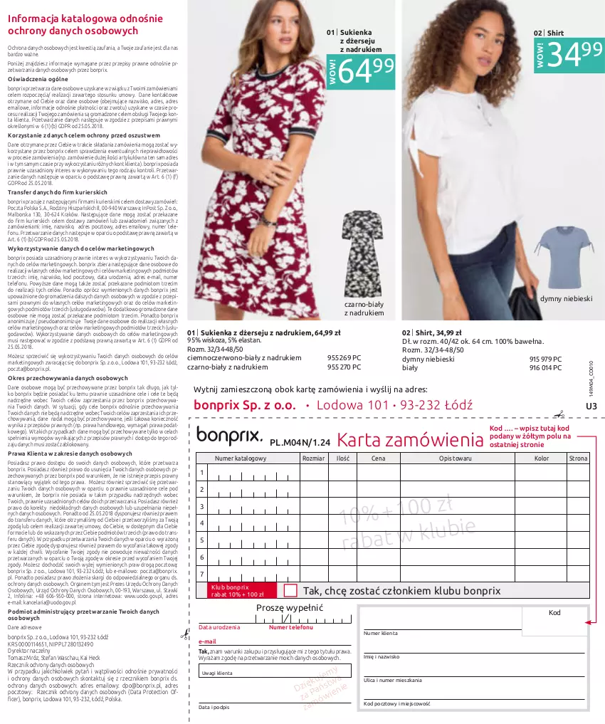 Gazetka promocyjna Bonprix - MODA NA KAŻDY DZIEŃ - ważna 03.04 do 03.07.2024 - strona 99 - produkty: Dres, Fa, Kurtka, Mus, Nuty, Ser, Serek, Spódnica, Sukienka, Telefon, Torba, Torebka, Tran, Wagi, Wełna