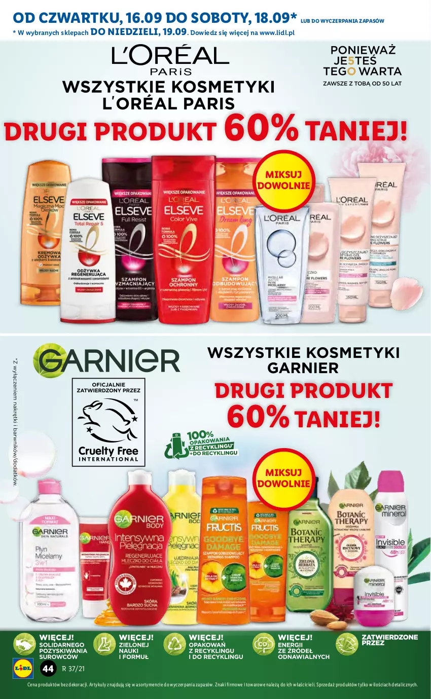 Gazetka promocyjna Lidl - GAZETKA - ważna 16.09 do 19.09.2021 - strona 44