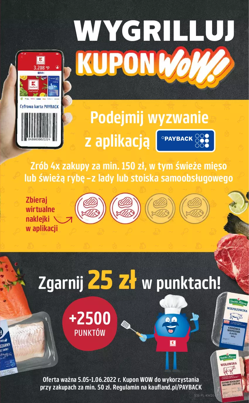 Gazetka promocyjna Kaufland - OFERTA TYGODNIA - ważna 19.05 do 25.05.2022 - strona 35 - produkty: Grill, Klej, Mięso