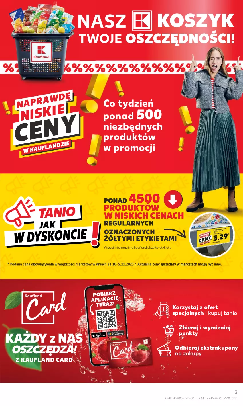 Gazetka promocyjna Kaufland - Gazetka tygodnia - ważna 01.02 do 07.02.2024 - strona 3 - produkty: Kosz, Tera