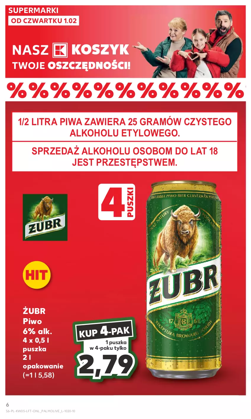 Gazetka promocyjna Kaufland - Gazetka tygodnia - ważna 01.02 do 07.02.2024 - strona 6 - produkty: Gra, Kosz, Palmolive, Piwa, Piwo