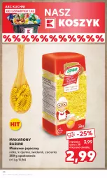 Gazetka promocyjna Kaufland - Gazetka tygodnia - Gazetka - ważna od 07.02 do 07.02.2024 - strona 44 - produkty: Makaron, Kosz, Babuni, Zacierka