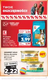 Gazetka promocyjna Kaufland - Gazetka tygodnia - Gazetka - ważna od 07.02 do 07.02.2024 - strona 63 - produkty: Gourmet Gold, Przekąska dla psów