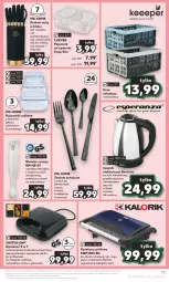 Gazetka promocyjna Kaufland - Gazetka tygodnia - Gazetka - ważna od 07.02 do 07.02.2024 - strona 73 - produkty: Sok, Noż, Gra, Nóż do chleba, Nożyczki, Blender ręczny, Blender, Nóż uniwersalny, Czajnik elektryczny, Czajnik, Kosz, Pojemnik, Grzałka, Zestaw sztućców, Chleb, Grill