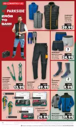 Gazetka promocyjna Kaufland - Gazetka tygodnia - Gazetka - ważna od 07.02 do 07.02.2024 - strona 76 - produkty: Parkside, Ser, Gra, Karp, Bluza polarowa, Dres, Kamizelka, Spodnie, Bluza, Zestaw narzędzi, Bokserki