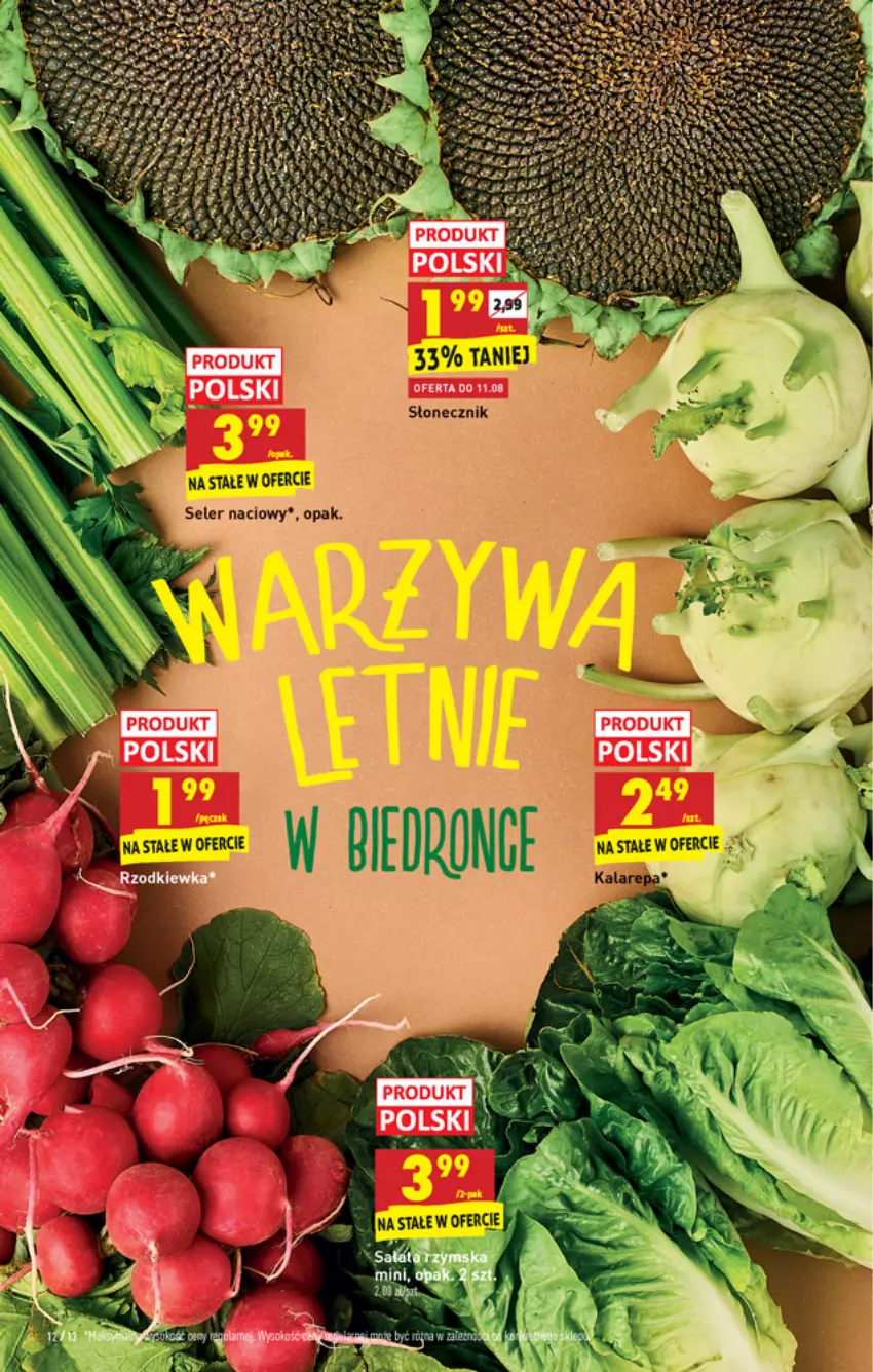 Gazetka promocyjna Biedronka - W tym tygodniu - ważna 09.08 do 14.08.2021 - strona 12 - produkty: Seler naciowy