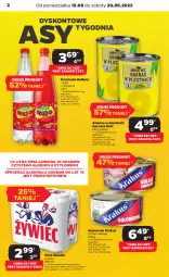 Gazetka promocyjna Netto - Artykuły spożywcze - Gazetka - ważna od 20.05 do 20.05.2023 - strona 2 - produkty: Piwa, Piwo, Krakus, Ser, Gra, Ananas w plastrach, Ananas, Oranżada, Hellena