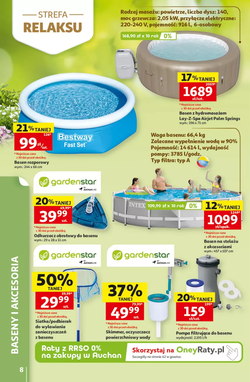 Gazetka promocyjna Auchan - Gazetka 30 Lat Hipermarkett Auchan - ważna 05.06 do 10.06.2026 - strona 8 - produkty: Fa, Odkurzacz, Por, Siatka, Waga