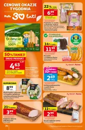 Gazetka promocyjna Auchan - Gazetka 30 Lat Hipermarkett Auchan - Gazetka - ważna od 10.06 do 10.06.2026 - strona 24 - produkty: Polędwica, BIC, Parówki, Kiełbasa podwawelska, Kopytka, Wawel, Szynka, Boczek, Kaszanka, Kasza, Kiełbasa, Szubryt, Szpinak, Kiełbasa śląska