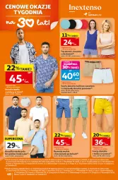Gazetka promocyjna Auchan - Gazetka 30 Lat Hipermarkett Auchan - Gazetka - ważna od 10.06 do 10.06.2026 - strona 40 - produkty: Top, Szorty, Bermudy, Kosz, Koszulka, Wełna