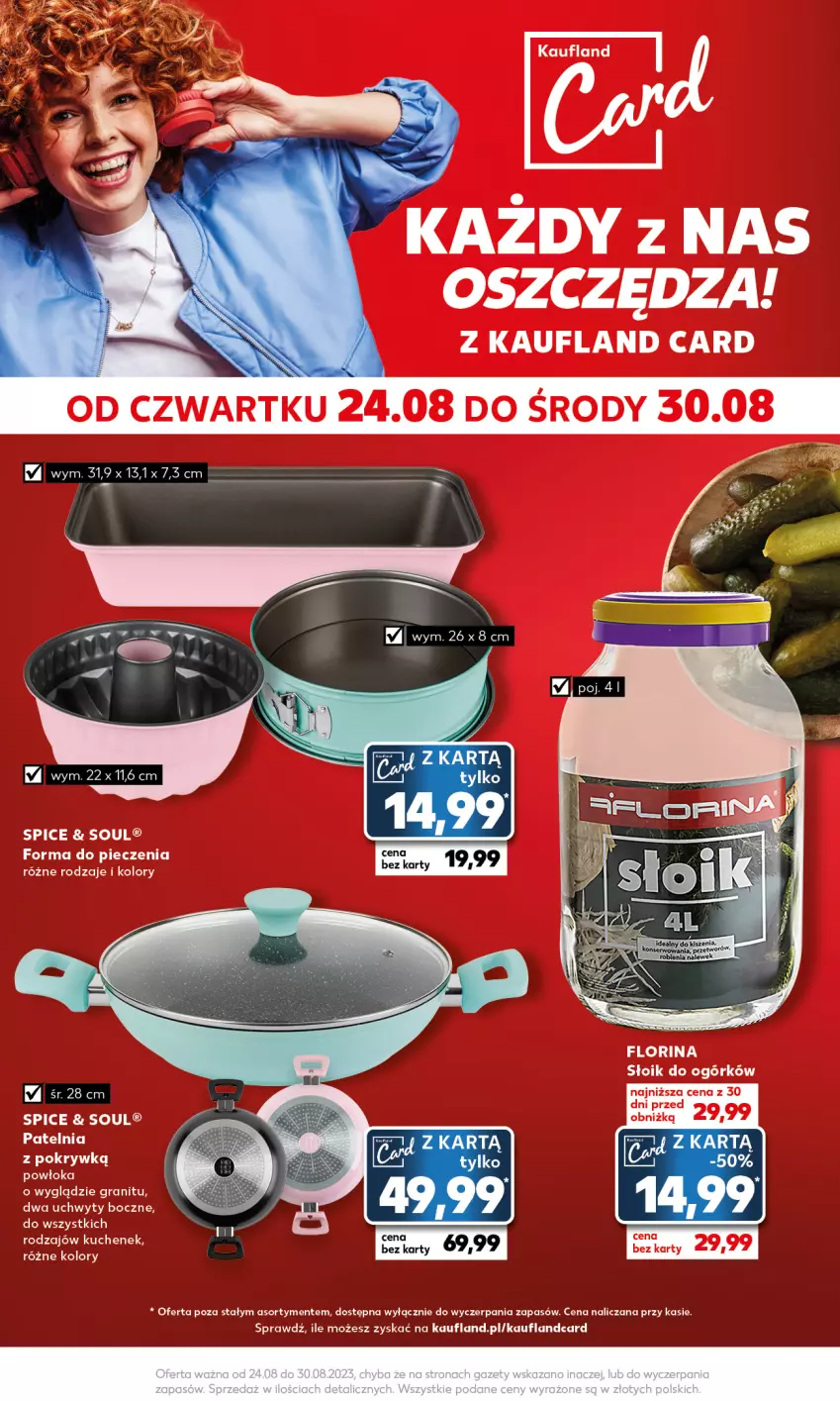 Gazetka promocyjna Kaufland - Mocny Start - ważna 28.08 do 30.08.2023 - strona 24 - produkty: Forma do pieczenia, Gra, Piec, Uchwyty