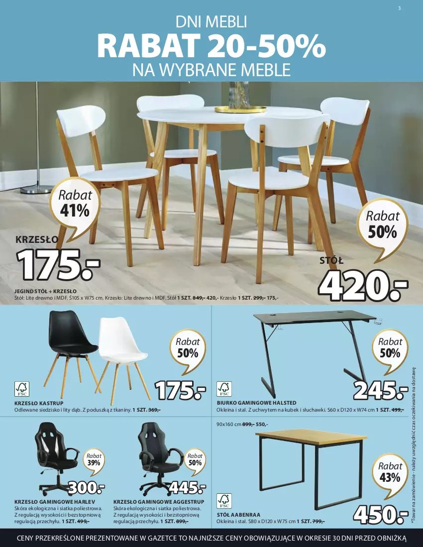 Gazetka promocyjna Jysk - Oferta tygodnia - ważna 26.07 do 29.08.2023 - strona 4 - produkty: Biurko, Gin, Krzesło, Kubek, Meble, Siatka, Siedzisko, Słuchawki, Sok, Stół, Top