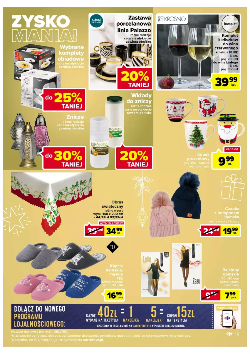 Gazetka promocyjna Carrefour - Gazetka Market - ważna 22.11 do 03.12.2022 - strona 21 - produkty: Klej, Obrus, Por, Pur