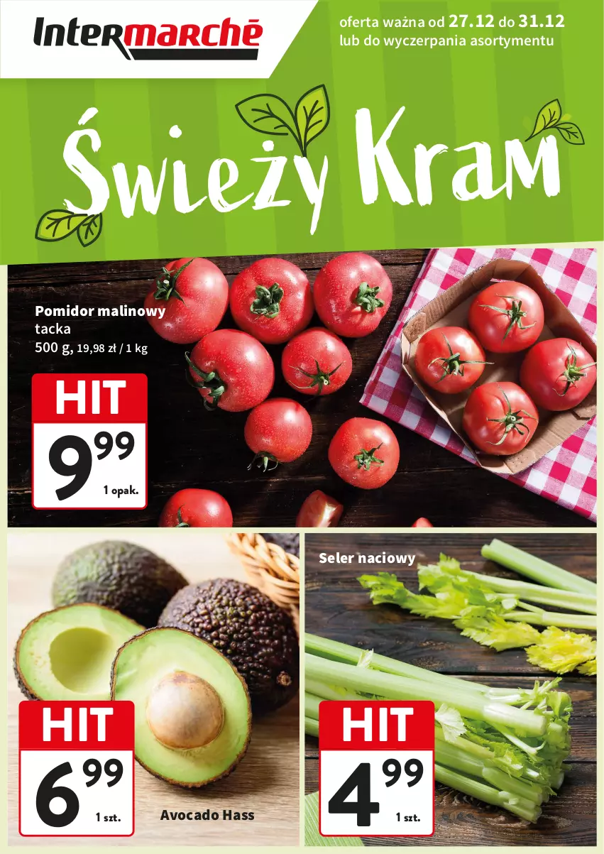 Gazetka promocyjna Intermarche - Gazetka Intermarche - ważna 27.12 do 31.12.2024 - strona 2 - produkty: Avocado, Pomidor malinowy, Seler naciowy