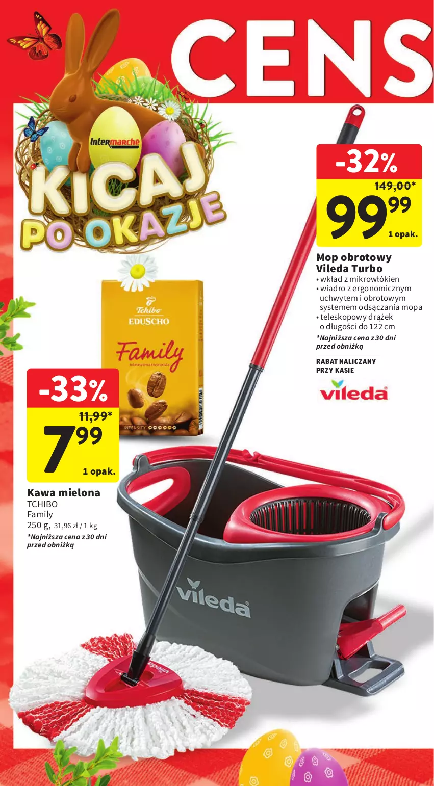 Gazetka promocyjna Intermarche - Gazetka Intermarche - ważna 14.03 do 20.03.2024 - strona 2 - produkty: Fa, Kawa, Kawa mielona, Mop, Tchibo, Tchibo Family, Teleskop, Vileda, Wiadro