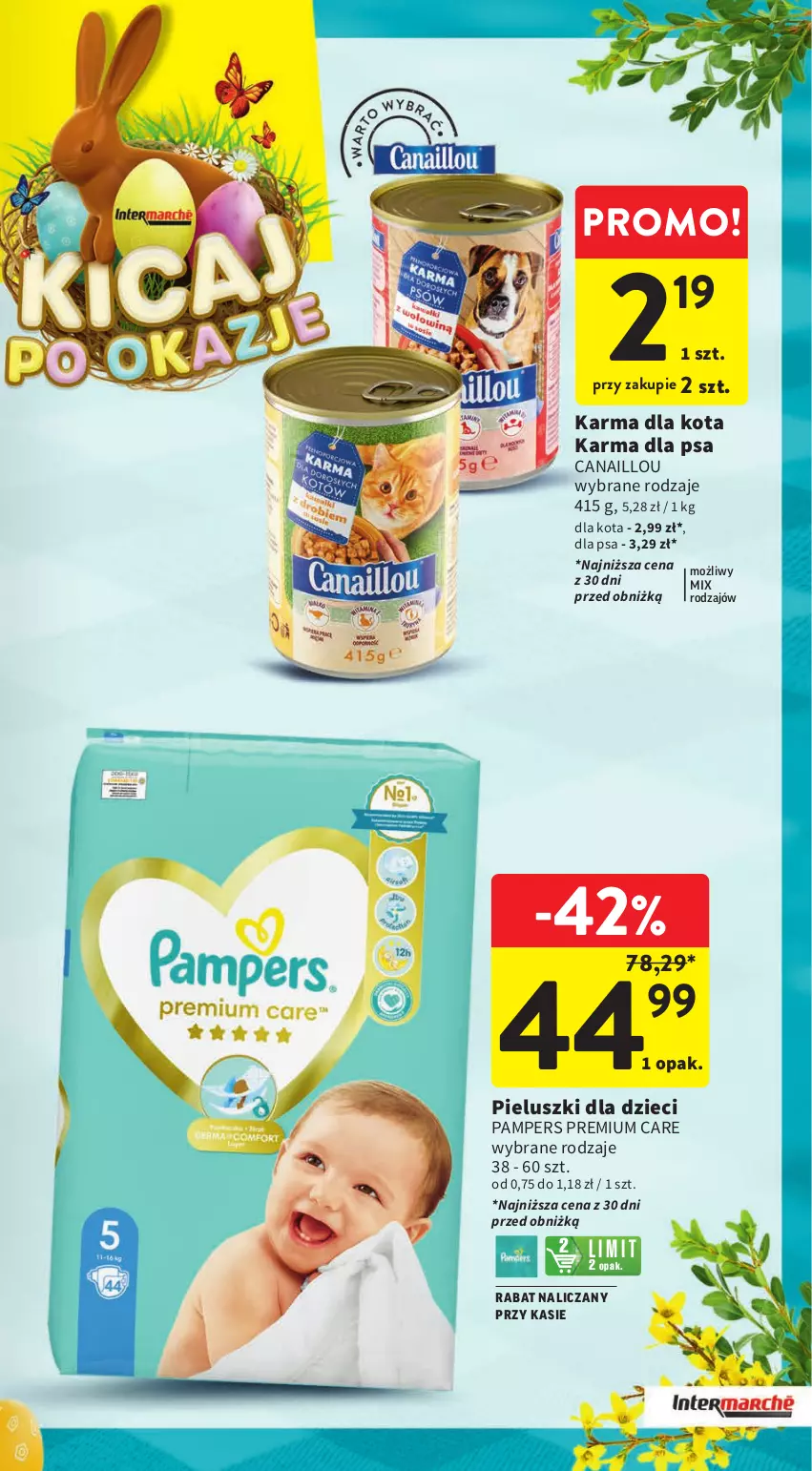 Gazetka promocyjna Intermarche - Gazetka Intermarche - ważna 14.03 do 20.03.2024 - strona 47 - produkty: Canaillou, Dzieci, Pampers