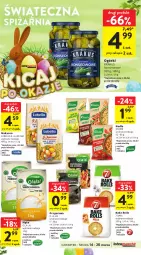 Gazetka promocyjna Intermarche - Gazetka Intermarche - Gazetka - ważna od 20.03 do 20.03.2024 - strona 40 - produkty: Lubella, Makaron, Krakus, Ser, Bake Rolls, Bell, 7 Days, Mąka, Bella, Knorr