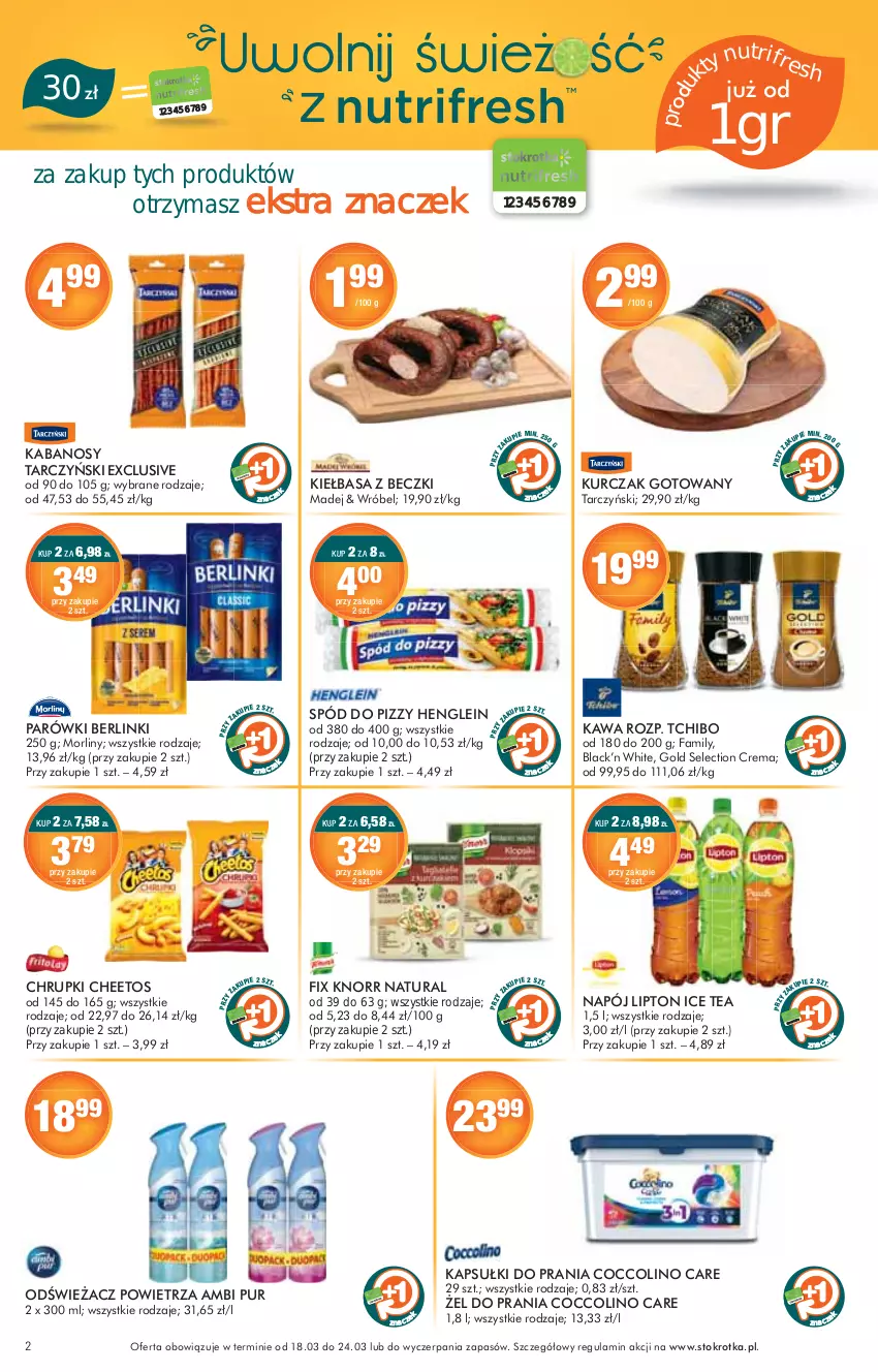 Gazetka promocyjna Stokrotka - Supermarket - ważna 18.03 do 24.03.2021 - strona 2 - produkty: HP