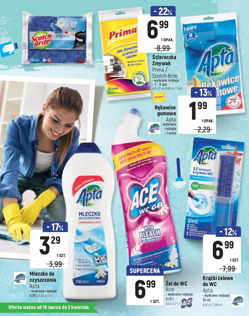 Gazetka promocyjna Intermarche - Katalog Wielkanocny - ważna 16.03 do 03.04.2021 - strona 22 - produkty: Brit, Frosch, Ludwik, Mleczko, Papier, Płyn do szyb, Prima, Ręcznik, Rękawice