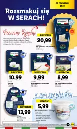 Gazetka promocyjna Lidl - GAZETKA - Gazetka - ważna od 27.08 do 27.08.2023 - strona 29 - produkty: Ser, Ricotta, Burrata, Mascarpone, Scamorza, Pecorino