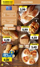 Gazetka promocyjna Lidl - GAZETKA - Gazetka - ważna od 27.08 do 27.08.2023 - strona 48 - produkty: Piec, Ser, Salami, Bagietka, Pieczywo, Szpic, Pizzerina, Chleb, Ciabatta, Olej