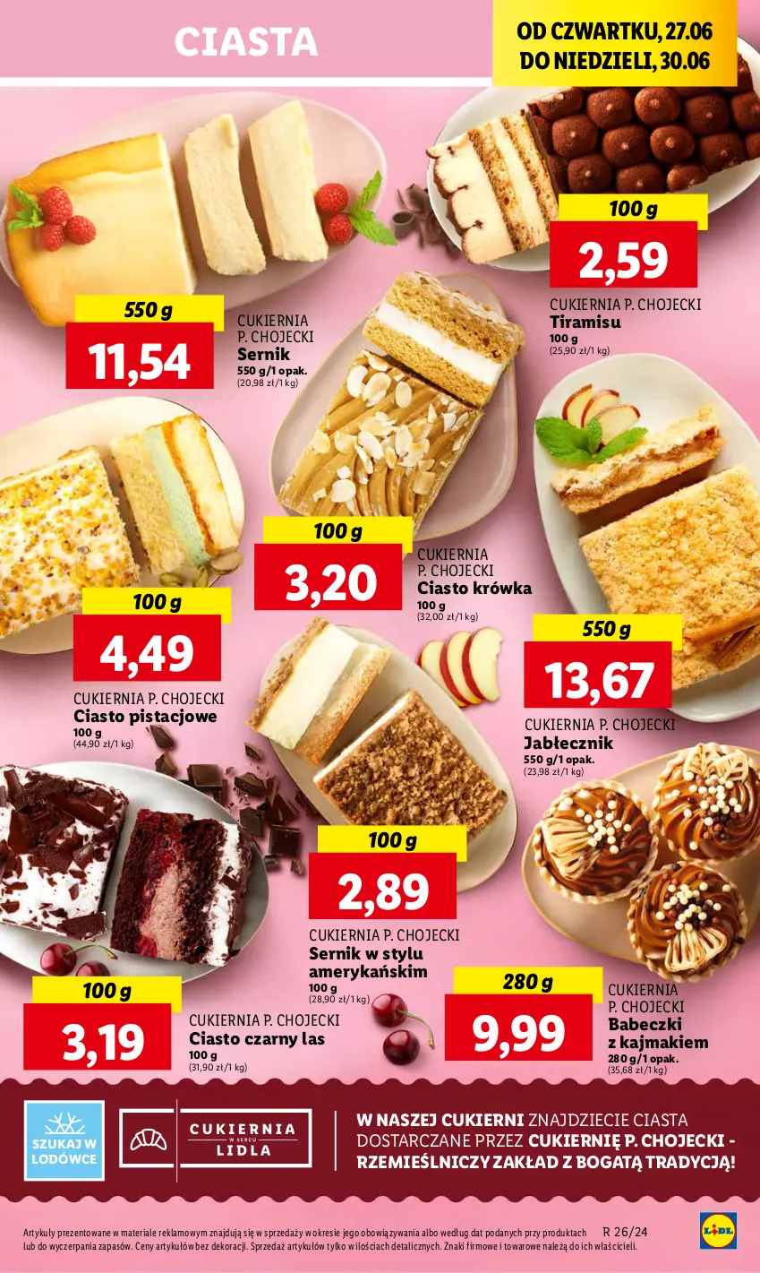 Gazetka promocyjna Lidl - GAZETKA - ważna 27.06 do 30.06.2024 - strona 23 - produkty: Babeczki, Cukier, Dzieci, Ser