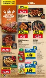 Gazetka promocyjna Lidl - GAZETKA - Gazetka - ważna od 30.06 do 30.06.2024 - strona 14 - produkty: Ketchup, Ser, Karkówka wieprzowa, Sałat, Pilos, Kotlin, Boczek, Ser sałatkowo-kanapkowy, Grill