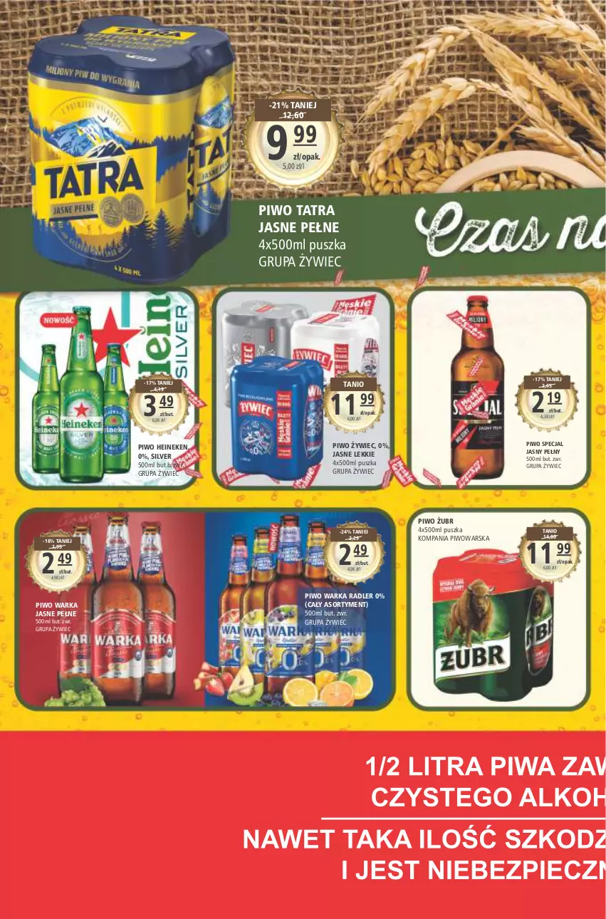 Gazetka promocyjna Arhelan - Gazetka - ważna 29.07 do 07.08.2022 - strona 18 - produkty: Heineken, Piwo, Radler, Tatra, Warka