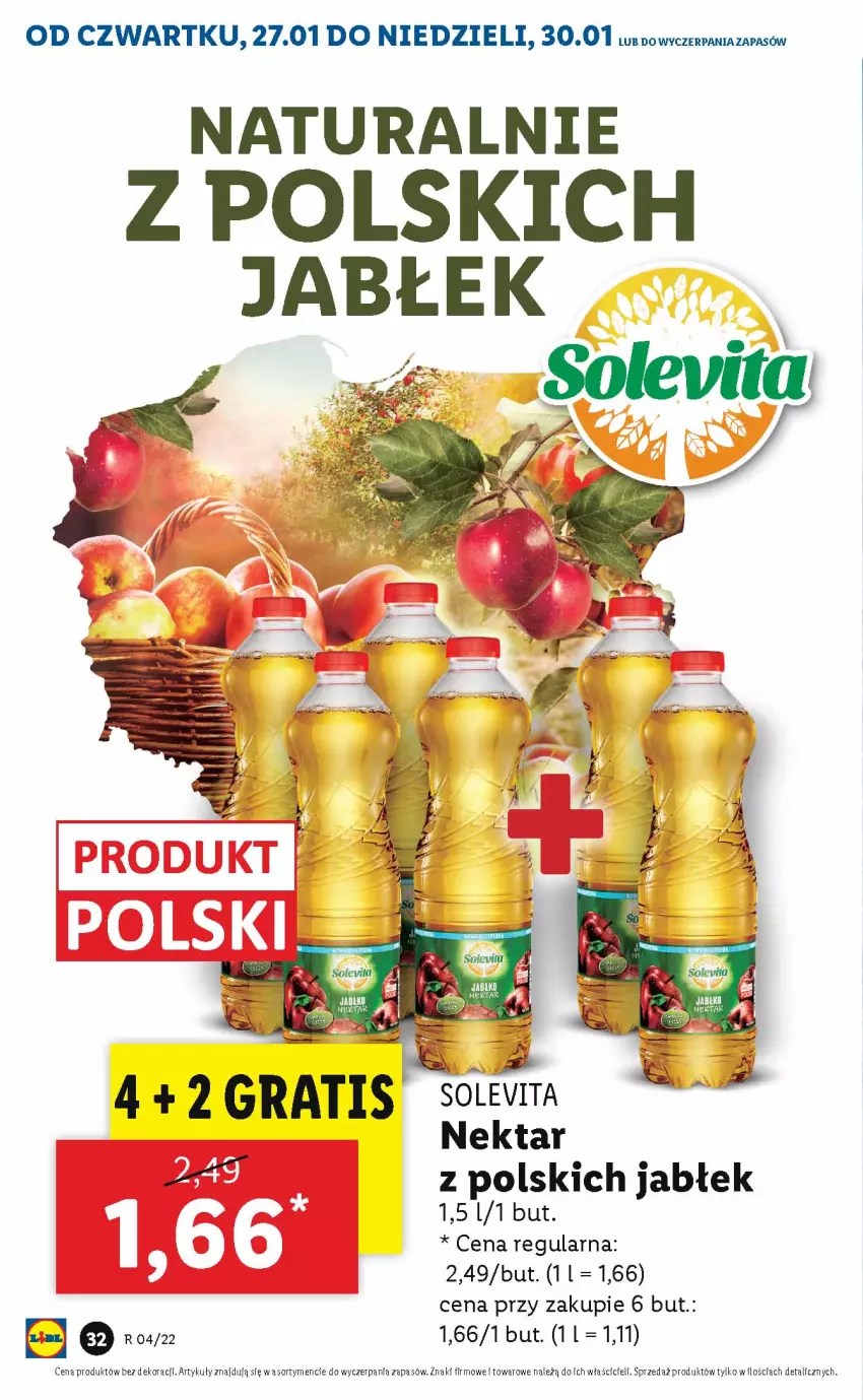 Gazetka promocyjna Lidl - GAZETKA - ważna 27.01 do 30.01.2022 - strona 32 - produkty: Gra, Nektar