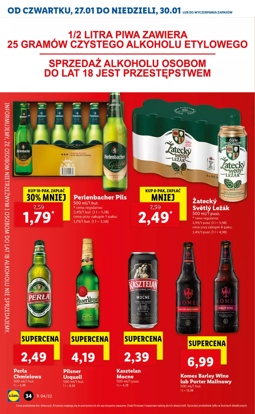 Gazetka promocyjna Lidl - GAZETKA - ważna 27.01 do 30.01.2022 - strona 34 - produkty: NBA