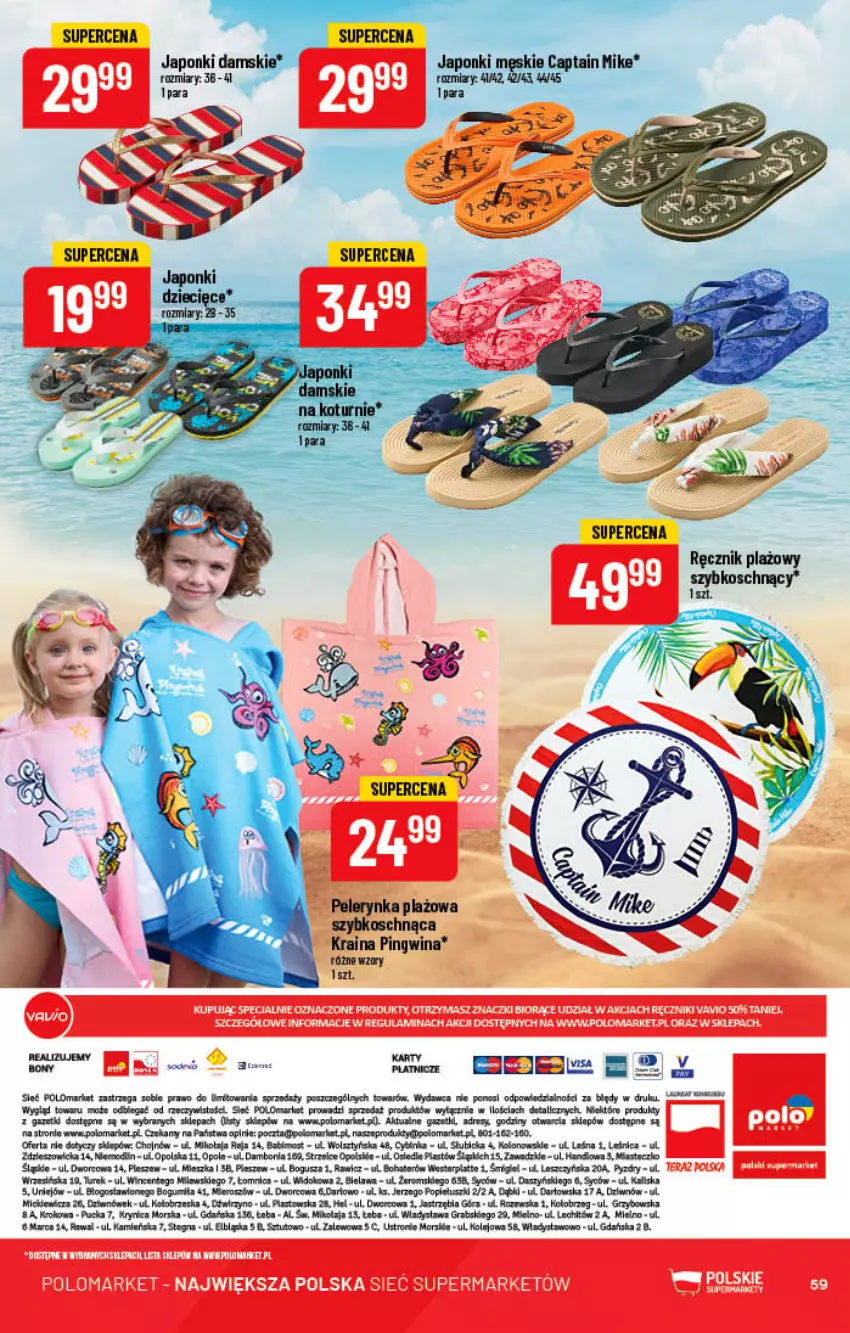 Gazetka promocyjna PoloMarket - Gazetka pomocyjna - ważna 22.06 do 28.06.2022 - strona 59 - produkty: BIC, Inka, Kiwi, Olej, Piast, Pingwin, Por, Ręcznik