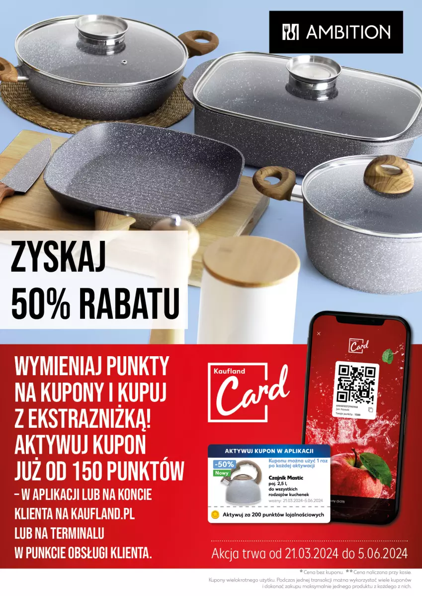 Gazetka promocyjna Kaufland - Kaufland - ważna 27.05 do 28.05.2024 - strona 20 - produkty: Ambition, Czajnik