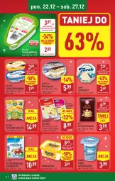 Gazetka promocyjna Aldi - Pełna oferta - Gazetka - ważna od 27.12 do 27.12.2025 - strona 12 - produkty: Jogurt naturalny, Ser, Hofburger, Twaróg, Rama, Jogurt, Mascarpone, Sałat, Serek, Camembert, Burger, Edam, Bakoma, Twaróg półtłusty, Gouda