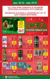 Gazetka promocyjna Aldi - Pełna oferta - Gazetka - ważna od 27.12 do 27.12.2025 - strona 22 - produkty: Piwa, Piwo, Karlsquell, Ser, Por, Pur, Koc, Gra, Przekąski dla psa, Purina, Perła, Okocim