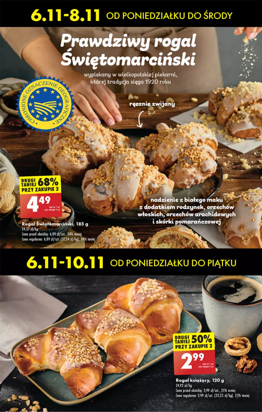 Gazetka promocyjna Biedronka - Od poniedzialku - ważna 06.11 do 11.11.2023 - strona 35 - produkty: Rogal