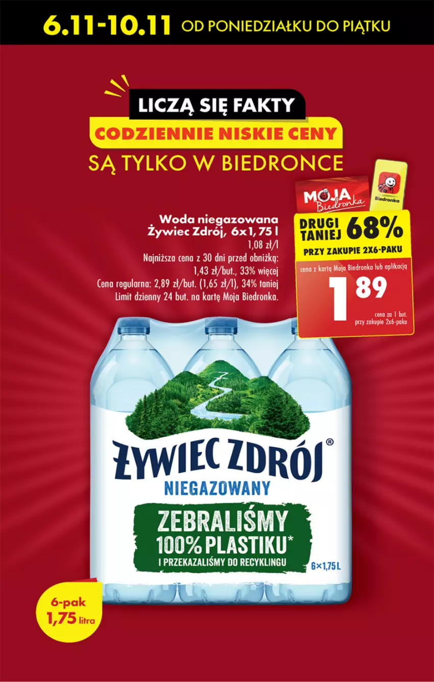 Gazetka promocyjna Biedronka - Od poniedzialku - ważna 06.11 do 11.11.2023 - strona 9 - produkty: Dron, Sok, Woda, Woda niegazowana