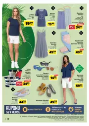 Gazetka promocyjna Carrefour - Gazetka Letnie trendy - Gazetka - ważna od 13.05 do 13.05.2023 - strona 2 - produkty: Spódnica, Top, Ser, Tenisówki, Bermudy, Klej, Baleriny, Torba, Spodnie