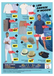 Gazetka promocyjna Carrefour - Gazetka Letnie trendy - Gazetka - ważna od 13.05 do 13.05.2023 - strona 7 - produkty: Gra, Mokasyny, Bermudy, Kosz, Klej, Czapka, Koszula, Spodnie, Fa