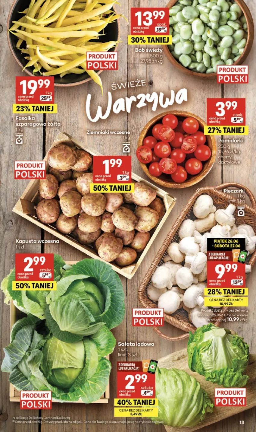 Gazetka promocyjna Delikatesy Centrum - Franczyza DC26 Czwartek - ważna 25.06 do 01.07.2026 - strona 13 - produkty: Rum, Sałat
