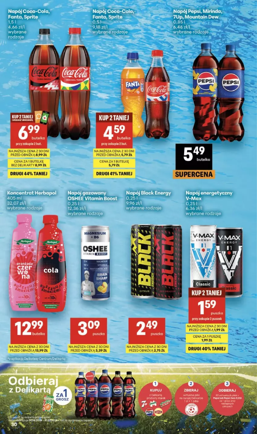 Gazetka promocyjna Delikatesy Centrum - Franczyza DC26 Czwartek - ważna 25.06 do 01.07.2026 - strona 30 - produkty: Oranżada, Pepsi