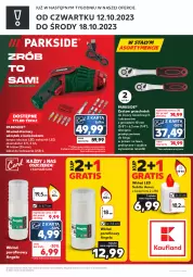 Gazetka promocyjna Kaufland - Zapowiedź oferty - Gazetka - ważna od 11.10 do 11.10.2023 - strona 2 - produkty: Parkside, Lampa robocza LED, Gra, Tera, Wkręt, Bateria, Lampa, Dźwig, Akumulator