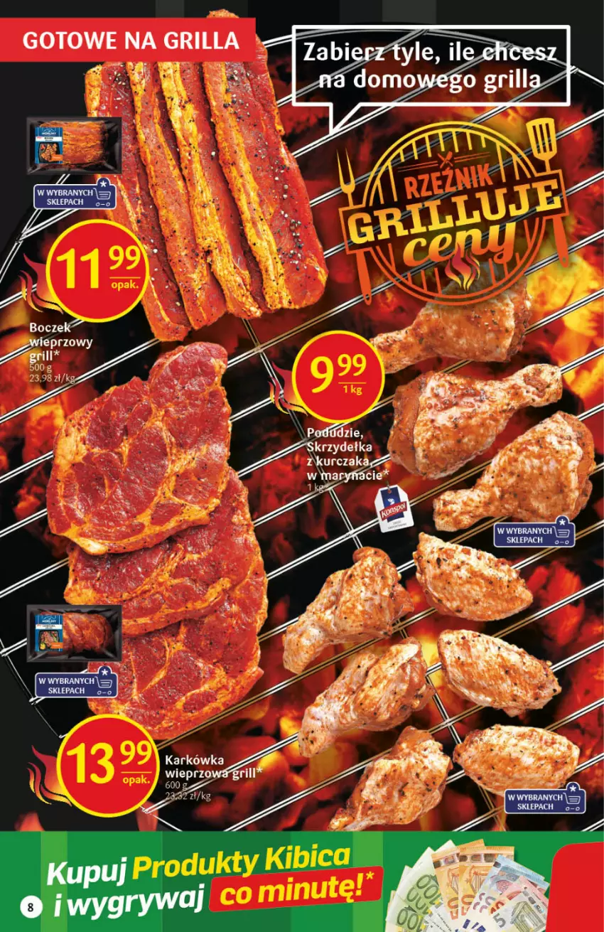 Gazetka promocyjna Delikatesy Centrum - Gazetka Delikatesy Centrum - ważna 24.06 do 30.06.2021 - strona 8 - produkty: Boczek, Grill, Kurczak