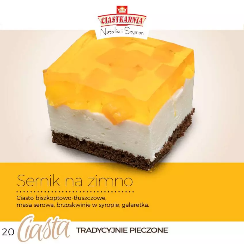 Gazetka promocyjna Topaz - Gazetka - ważna 01.06 do 31.12.2025 - strona 20 - produkty: Brzoskwinie, Gala, Galaretka, Piec, Ser, Syrop