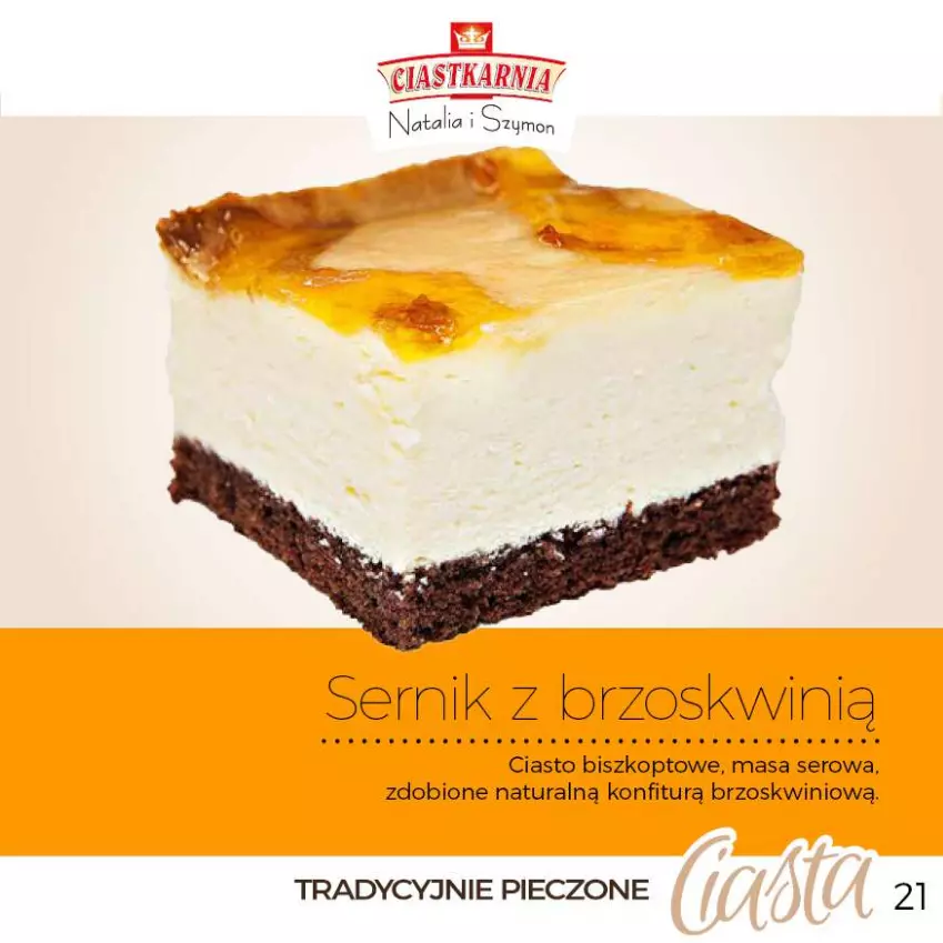 Gazetka promocyjna Topaz - Gazetka - ważna 01.06 do 31.12.2025 - strona 21 - produkty: Ciastka, Piec, Ser