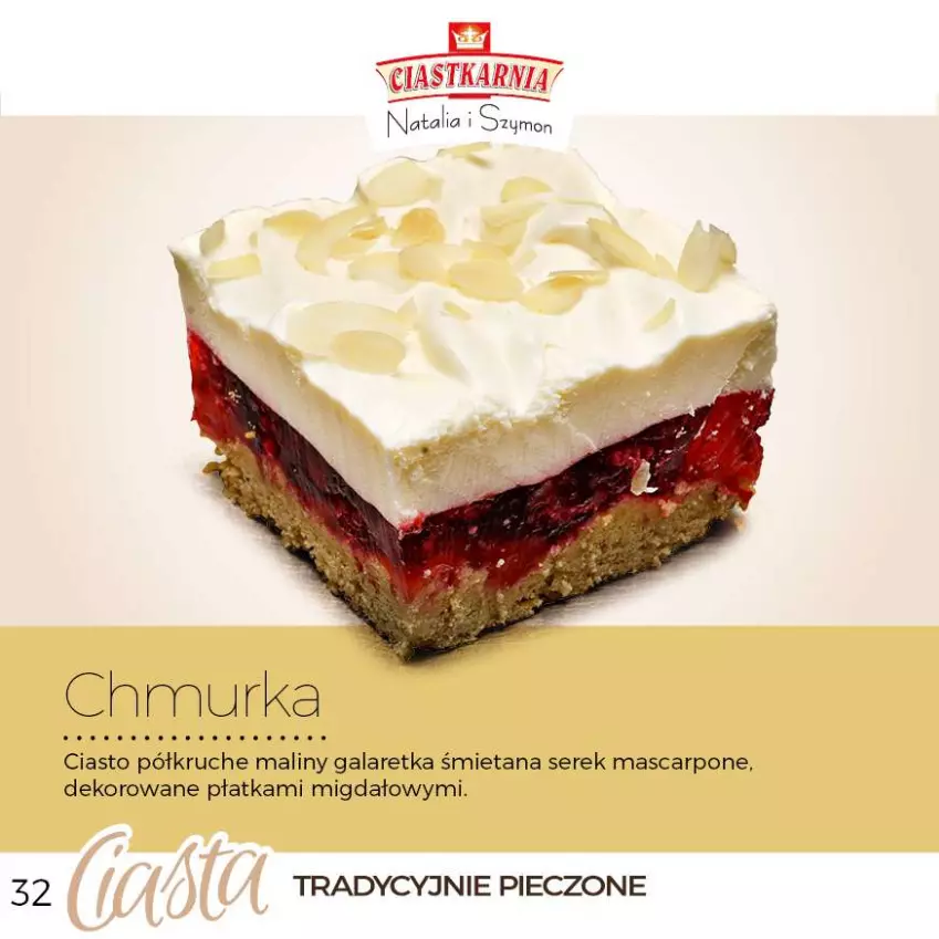 Gazetka promocyjna Topaz - Gazetka - ważna 01.06 do 31.12.2025 - strona 32 - produkty: Gala, Galaretka, Maliny, Mascarpone, Piec, Ser, Serek